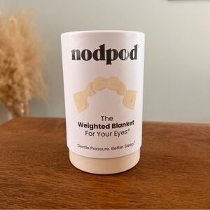 nodpod Weighted Eye Blanket – Cream